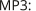 MP3: